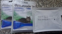 Kvapky z blchy a kliešťov na kohútikov