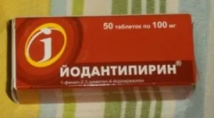 Liek jodantipirín, keď kliešťová sústo