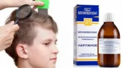 Použitie benzylbenzoátu z vši a nom