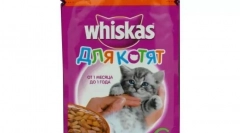 Whiskas pre kittnskou? Recenzie, prehľad zložení